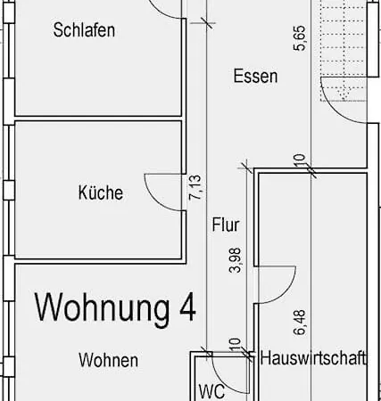Haus Mit Aussicht S3-bahn, B14-strasse, Wlan Lägenhet *
